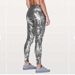 Lululemon Wunder Under Hi-Rise Tight *Brindle Foil 28"